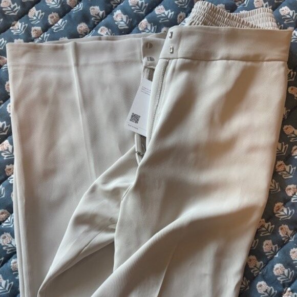 Quince Cream Wide Leg Pants - Picture 5 of 7